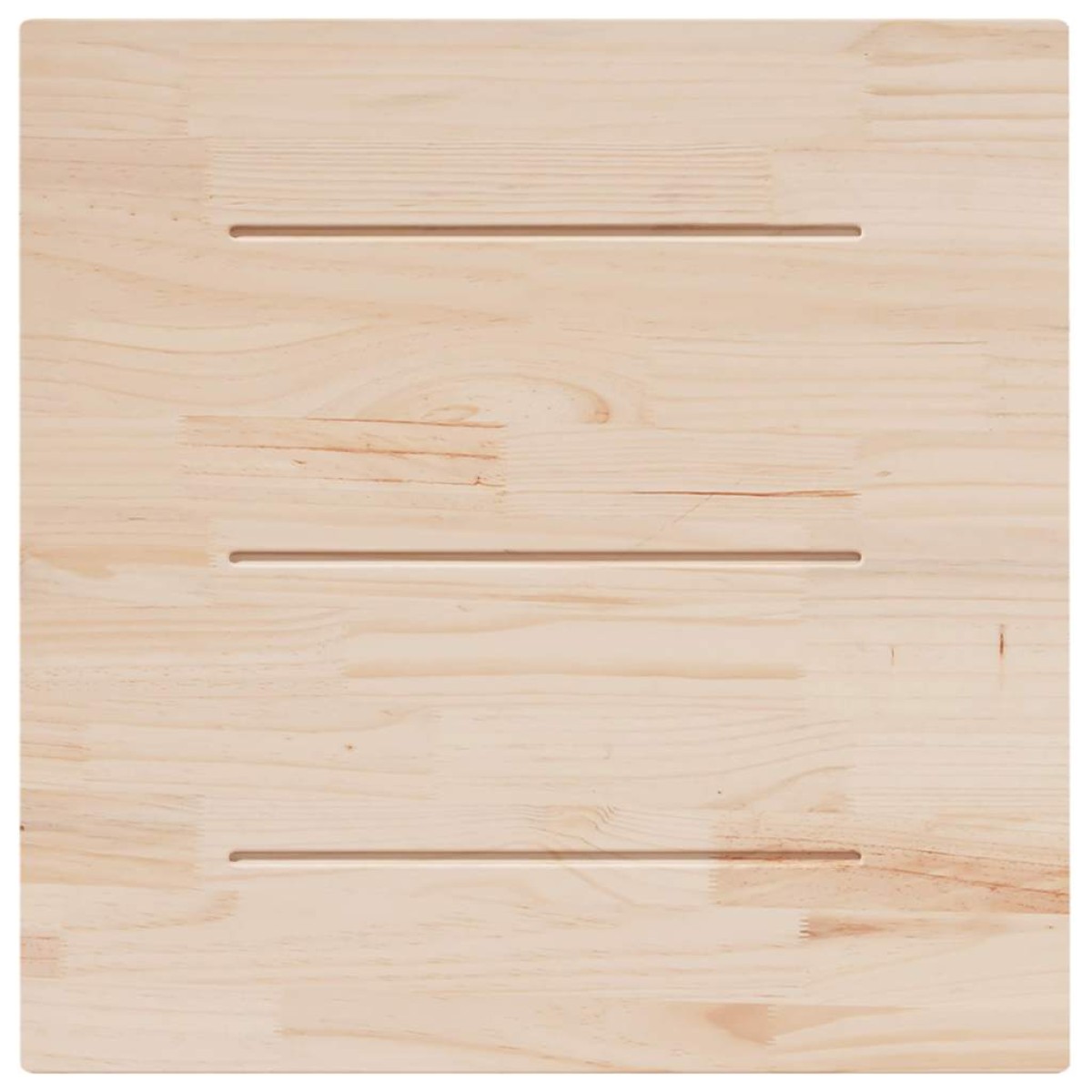vidaXL Επιφάνεια Τραπεζιού Τετράγωνη 90x90x2,5 εκ. Μασίφ Ξύλο Πεύκου