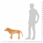 vidaXL Παιχνίδι Σκύλος Λαμπραντόρ σε Όρθια Στάση Αν. Καφέ XXL Λούτρινο