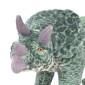 vidaXL Δεινόσαυρος Τρικεράτωψ σε Όρθια Στάση Πράσινος XXL Λούτρινος