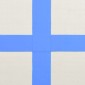 vidaXL Στρώμα Ενόργανης Φουσκωτό Μπλε 200 x 200 x 20 εκ. PVC με Τρόμπα