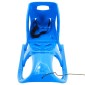 vidaXL Έλκηθρο με Μπλε Κάθισμα 102,5 x 40 x 23 εκ. από Πολυπροπυλένιο