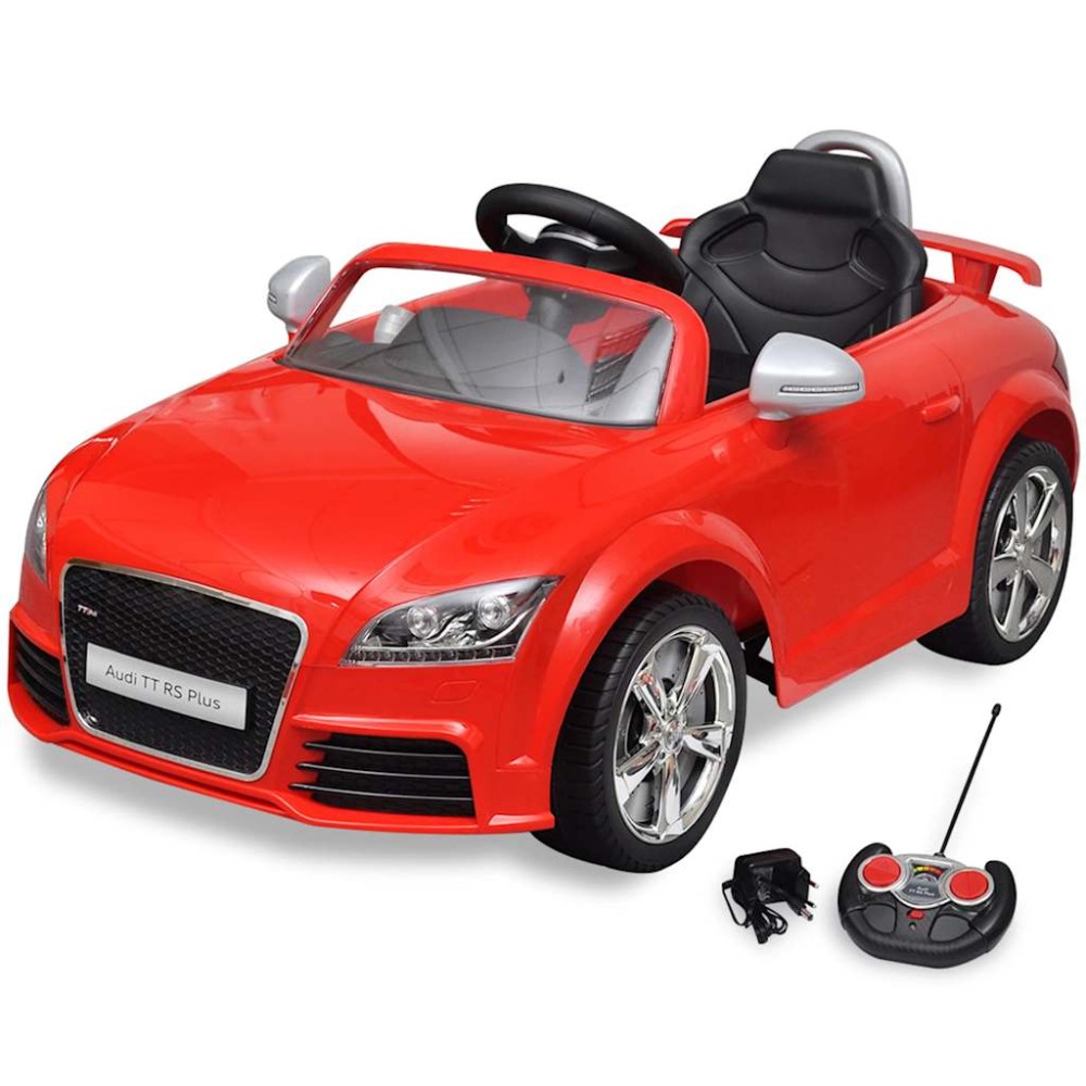 Audi Ηλεκτροκίνητο Αυτοκίνητο TT RS για Παιδιά με Τηλεχ/ριο Κόκκινο