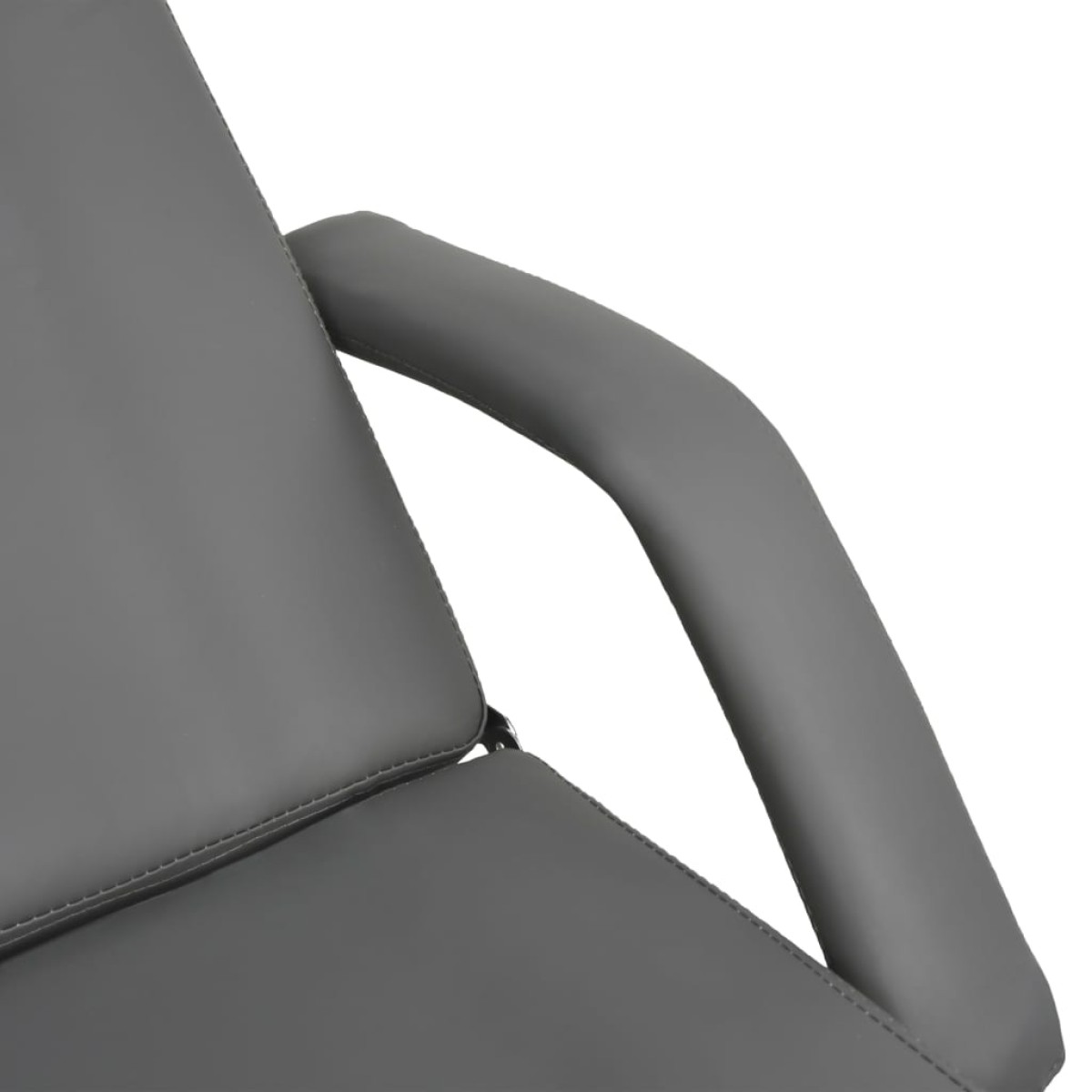 vidaXL Κρεβάτι - Πολυθρόνα Αισθητικής Γκρι 180 x 62 x (86,5-118) εκ.
