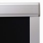 131299 vidaXL Blackout Roller Blinds Black P06/406