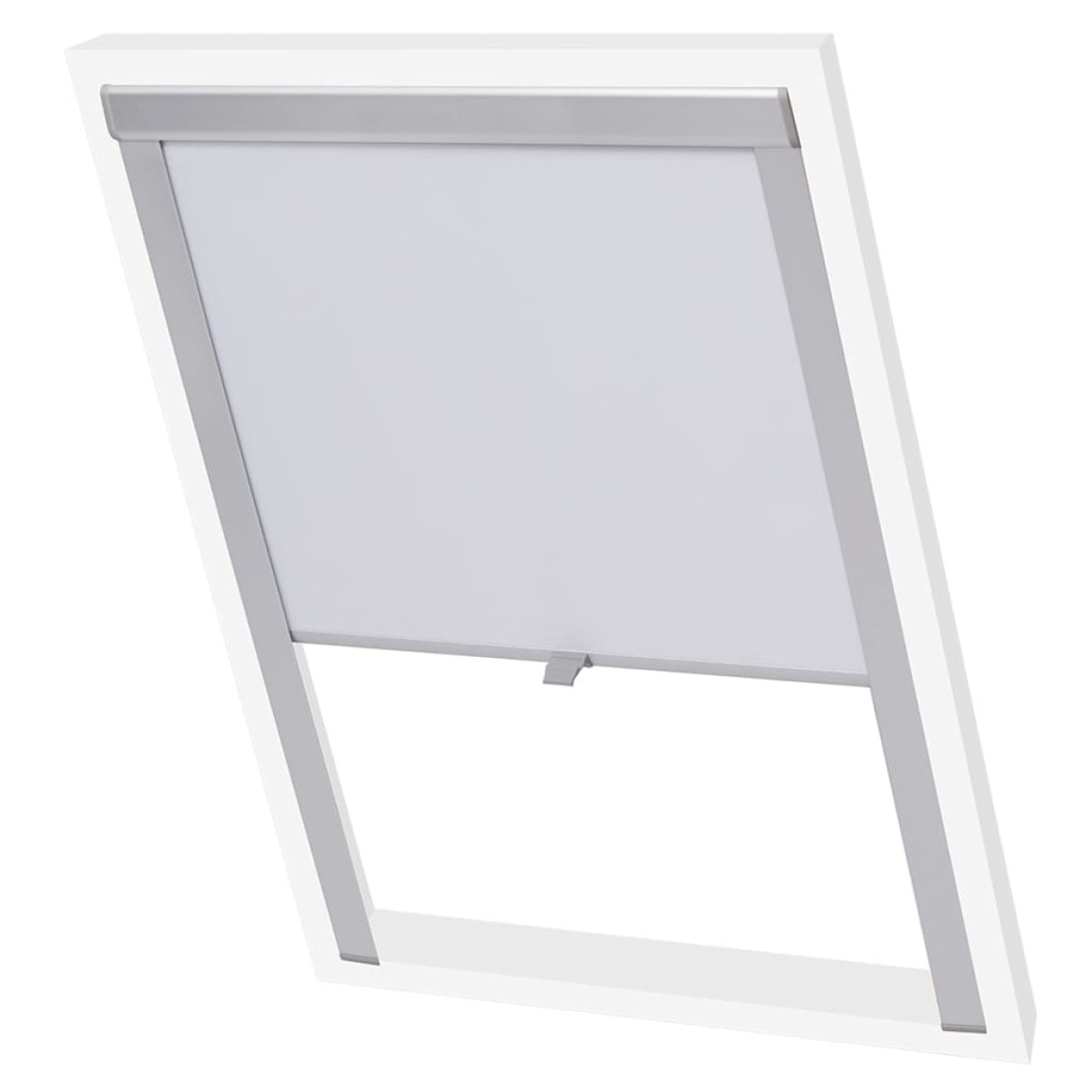133512 vidaXL Blackout Roller Blind White SK08