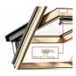 133512 vidaXL Blackout Roller Blind White SK08