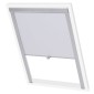 133512 vidaXL Blackout Roller Blind White SK08
