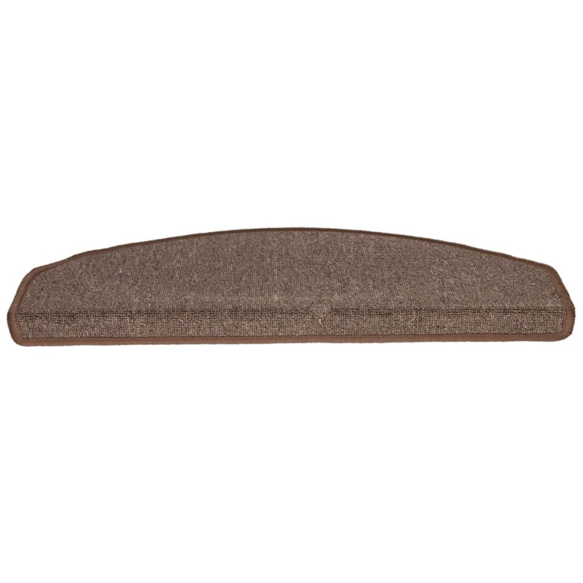 vidaXL Πατάκια Σκάλας 15 τεμ. Χρώμα Coffee Brown 65 x 24 x 4 εκ.