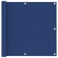 vidaXL Διαχωριστικό Βεράντας Μπλε 90 x 500 εκ. Ύφασμα Oxford