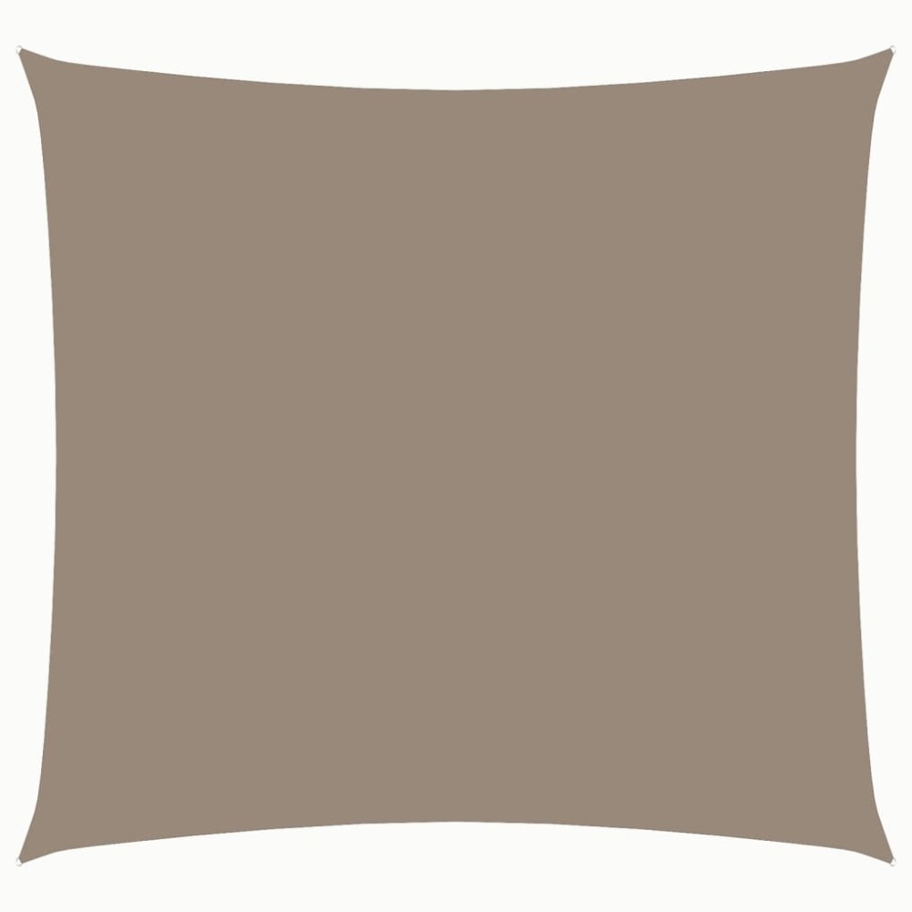 vidaXL Πανί Σκίασης Τετράγωνο Taupe 2,5 x 2,5 μ. από Ύφασμα Oxford