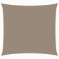 vidaXL Πανί Σκίασης Τετράγωνο Taupe 2,5 x 2,5 μ. από Ύφασμα Oxford