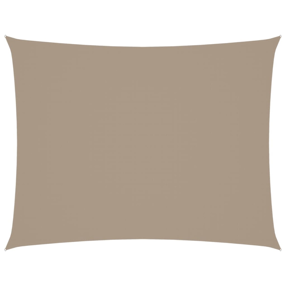 vidaXL Πανί Σκίασης Ορθογώνιο Taupe 2 x 3,5 μ. από Ύφασμα Oxford