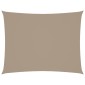 vidaXL Πανί Σκίασης Ορθογώνιο Taupe 2 x 3,5 μ. από Ύφασμα Oxford