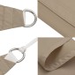 vidaXL Πανί Σκίασης Ορθογώνιο Taupe 2 x 3,5 μ. από Ύφασμα Oxford