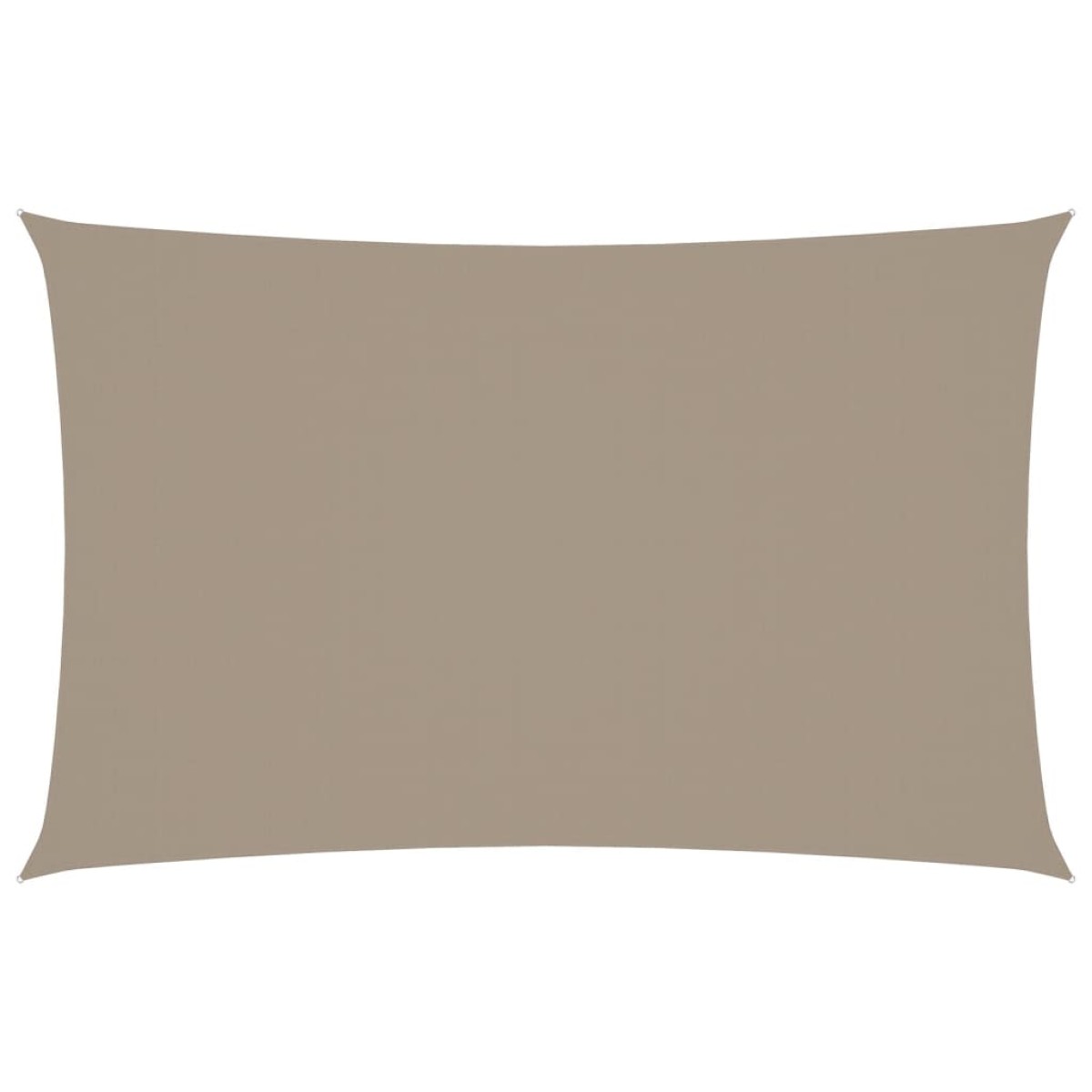 vidaXL Πανί Σκίασης Ορθογώνιο Taupe 2 x 5 μ. από Ύφασμα Oxford