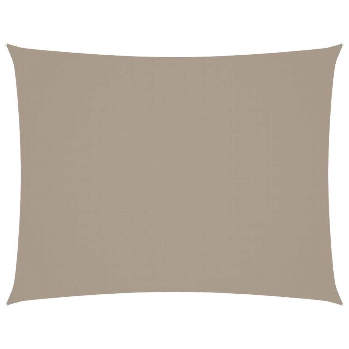vidaXL Πανί Σκίασης Ορθογώνιο Taupe 3 x 4,5 μ. από Ύφασμα Oxford