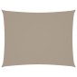 vidaXL Πανί Σκίασης Ορθογώνιο Taupe 3 x 4,5 μ. από Ύφασμα Oxford