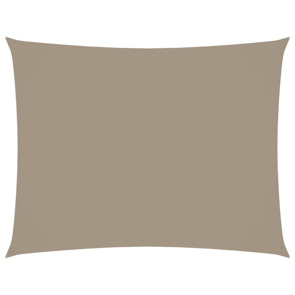 vidaXL Πανί Σκίασης Ορθογώνιο Taupe 3 x 6 μ. από Ύφασμα Oxford