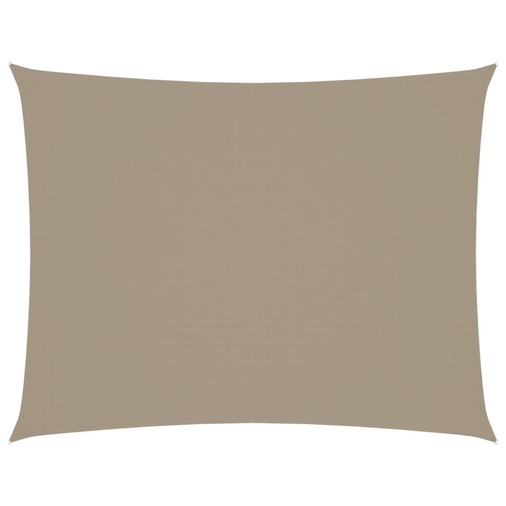 vidaXL Πανί Σκίασης Ορθογώνιο Taupe 3,5 x 5 μ. από Ύφασμα Oxford