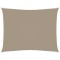 vidaXL Πανί Σκίασης Ορθογώνιο Taupe 3,5 x 5 μ. από Ύφασμα Oxford