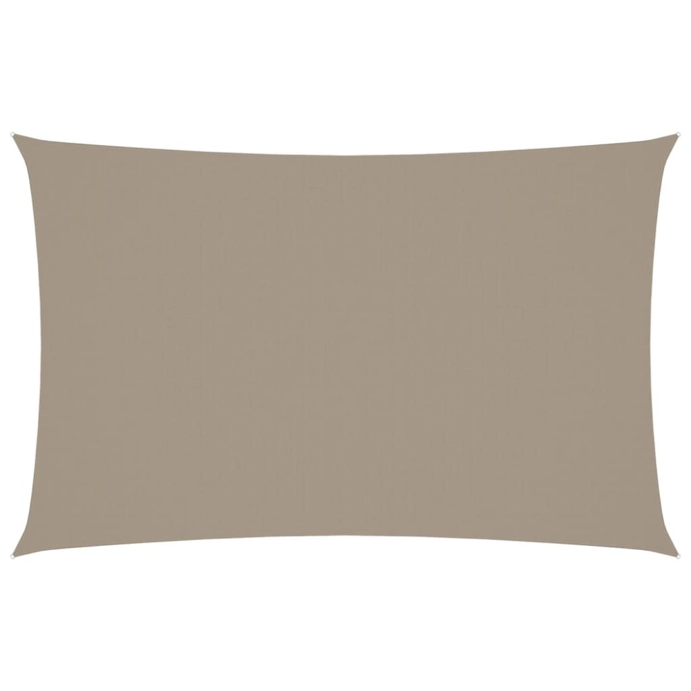 vidaXL Πανί Σκίασης Ορθογώνιο Taupe 4 x 7 μ. από Ύφασμα Oxford