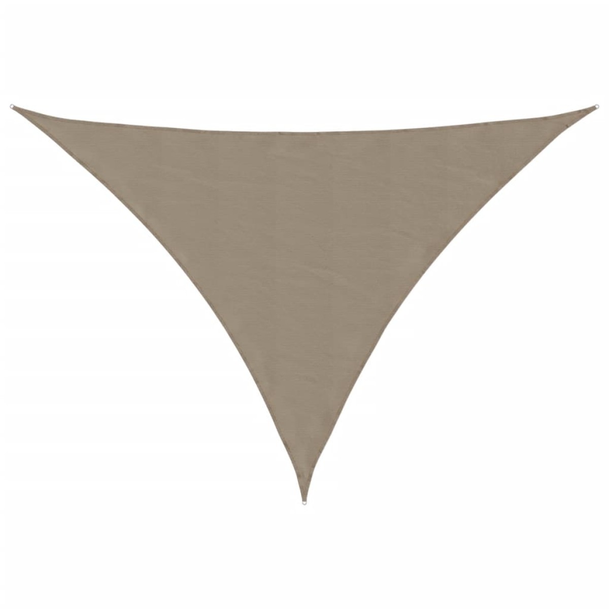 vidaXL Πανί Σκίασης Τρίγωνο Taupe 2,5 x 2,5 x 3,5 μ. από Ύφασμα Oxford