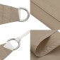 vidaXL Πανί Σκίασης Τρίγωνο Taupe 2,5 x 2,5 x 3,5 μ. από Ύφασμα Oxford
