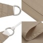 vidaXL Πανί Σκίασης Τρίγωνο Taupe 3 x 4 x 5 μ. από Ύφασμα Oxford