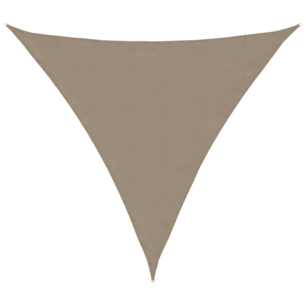 vidaXL Πανί Σκίασης Τρίγωνο Taupe 4,5 x 4,5 x 4,5 μ. από Ύφασμα Oxford