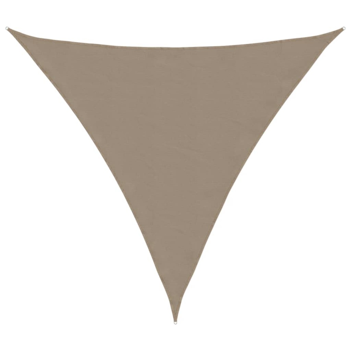 vidaXL Πανί Σκίασης Τρίγωνο Taupe 4,5 x 4,5 x 4,5 μ. από Ύφασμα Oxford