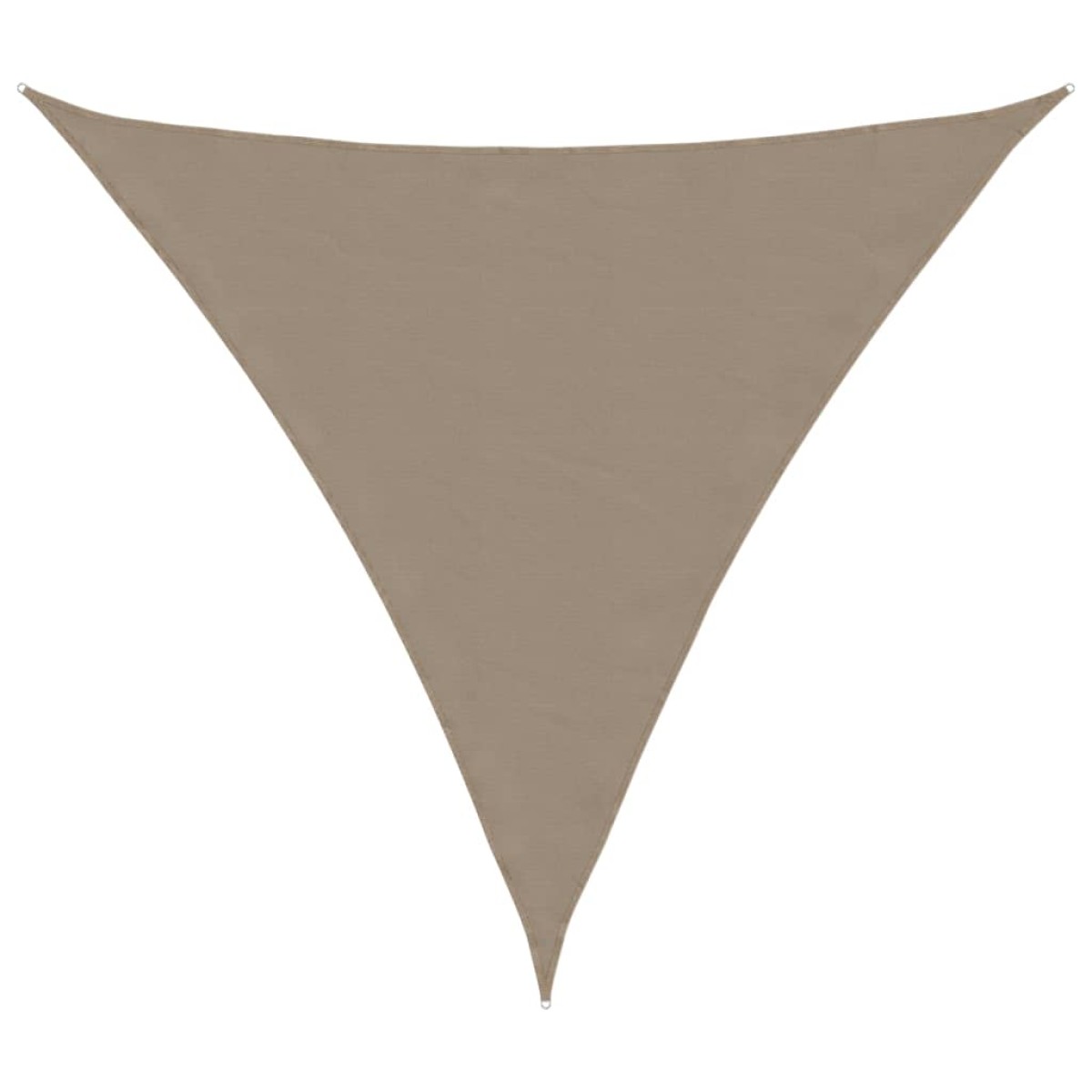 vidaXL Πανί Σκίασης Τρίγωνο Taupe 5 x 5 x 5 μ. από Ύφασμα Oxford