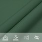 vidaXL Πανί Σκίασης Ορθογώνιο Σκούρο Πράσινο 5x8 μ. από Ύφασμα Oxford