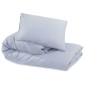 vidaXL Σετ Παπλωματοθήκης Γκρι 200x220 εκ. Ελαφρύ Ύφασμα Μικροϊνών