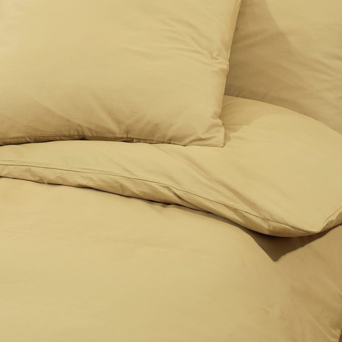 vidaXL Σετ Παπλωματοθήκης Taupe 200 x 200 εκ. Ελαφρύ Ύφασμα Μικροϊνών