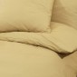 vidaXL Σετ Παπλωματοθήκης Taupe 200 x 200 εκ. Ελαφρύ Ύφασμα Μικροϊνών