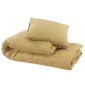 vidaXL Σετ Παπλωματοθήκης Taupe 220x240 εκ. Ελαφρύ Ύφασμα Μικροϊνών
