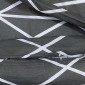 Σετ Παπλωματοθήκη vidaXL Γκρι 135x200 cm Βαμβακερό