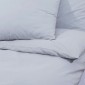 Σετ Παπλωματοθήκη vidaXL Γκρι 155x220 cm Βαμβακερό