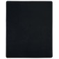 vidaXL Σεντόνια με Λάστιχο 2 τεμ. Μαύρα 140x200 εκ. Βαμβακερό Ζέρσεϊ