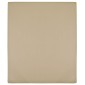 vidaXL Σεντόνι με Λάστιχο Taupe 160x200 εκ. Βαμβακερό Ζέρσεϊ