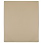 vidaXL Σεντόνια με Λάστιχο 2 τεμ. Taupe 160x200 εκ. Βαμβακερό Ζέρσεϊ