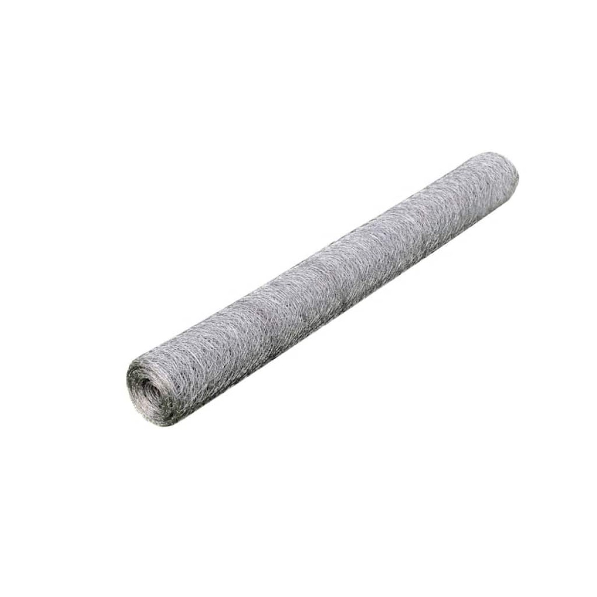vidaXL Συρματόπλεγμα Κοτετσόσυρμα Ασημί 25 x 0,75 μ. Γαλβαν. Ατσάλι