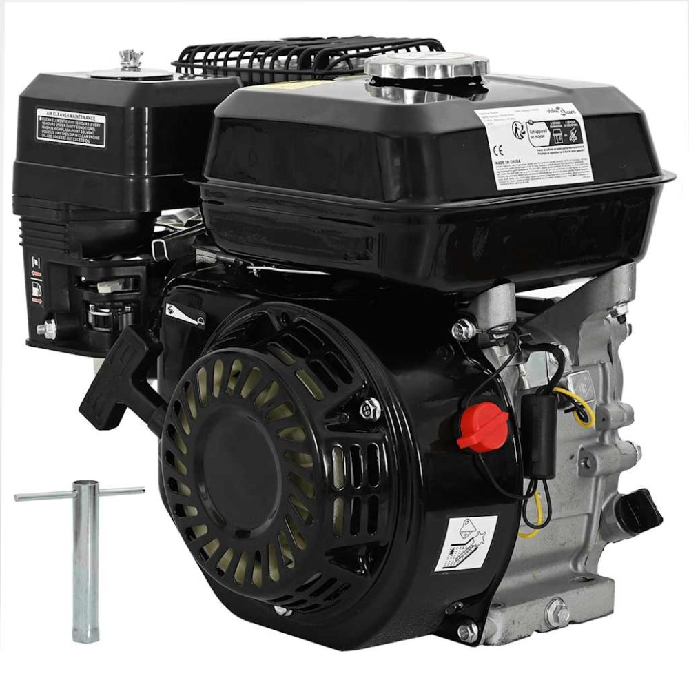 Βενζινοκινητήρας 6,5 HP 4,8 kW Μαύρος