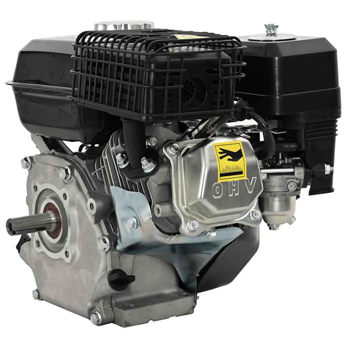 Βενζινοκινητήρας 6,5 HP 4,8 kW Μαύρος