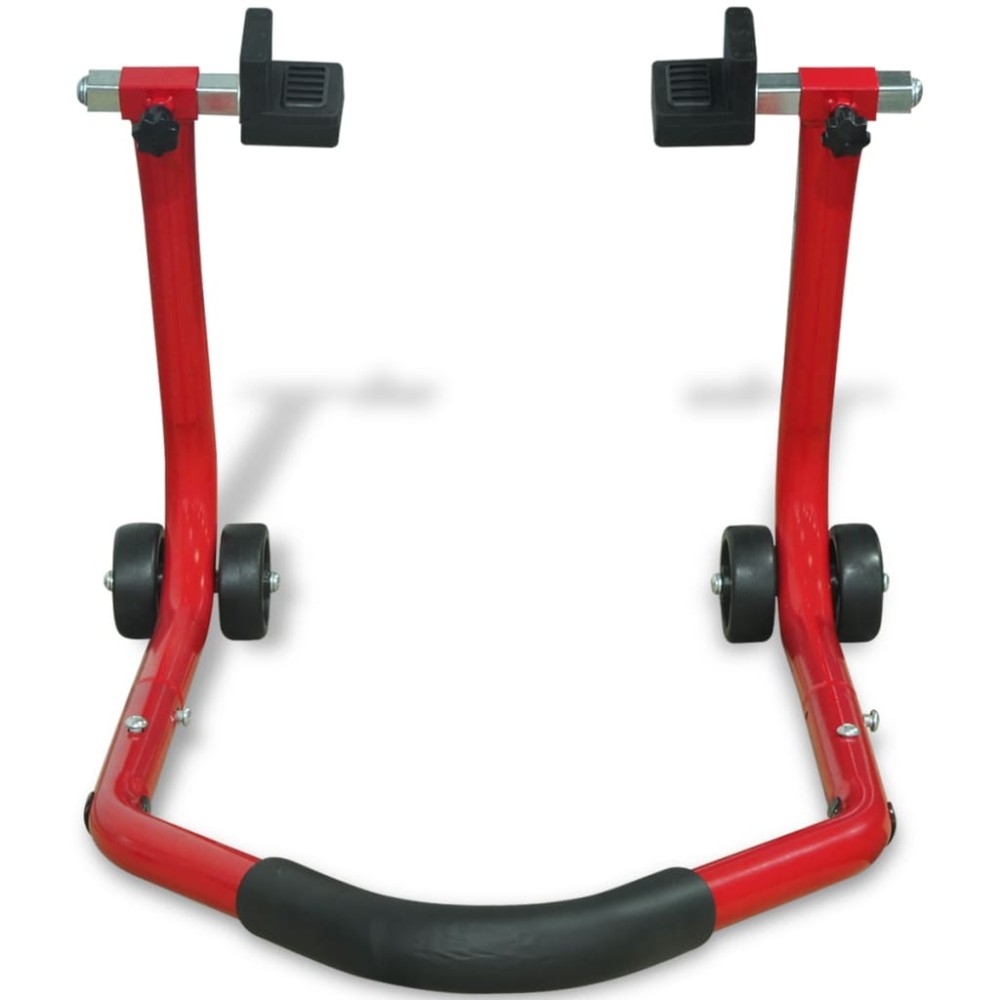 vidaXL Paddock Stand Πίσω Τροχού Μοτοσυκλέτας Κόκκινο