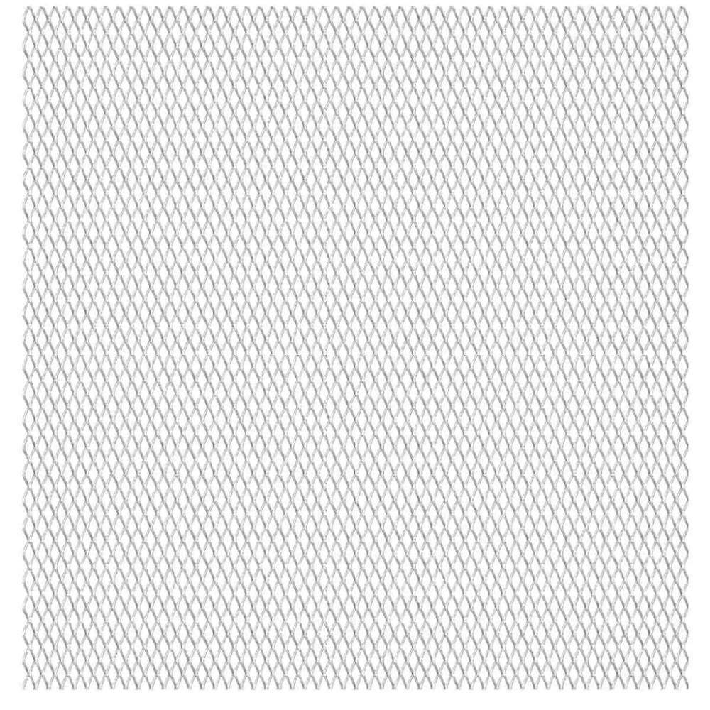 vidaXL Πλέγμα Ανεπτυγμένο 100x85 εκ. / 45x20x4 χιλ. Ανοξείδωτο Ατσάλι
