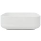 vidaXL Νιπτήρας Τετράγωνος Λευκός 39x39x13,5 εκ. Κεραμικός