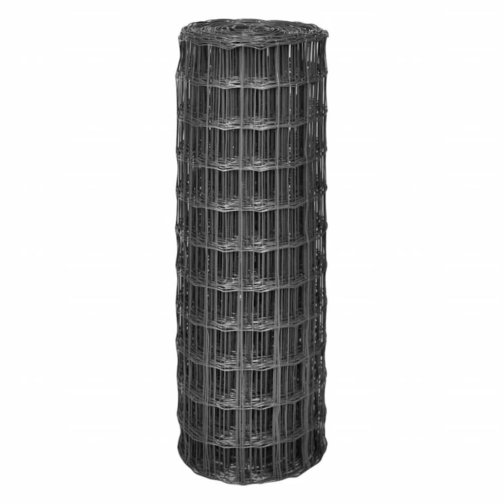 vidaXL Συρματόπλεγμα Γκρι 25 x 1,2 μ. Ατσάλινο