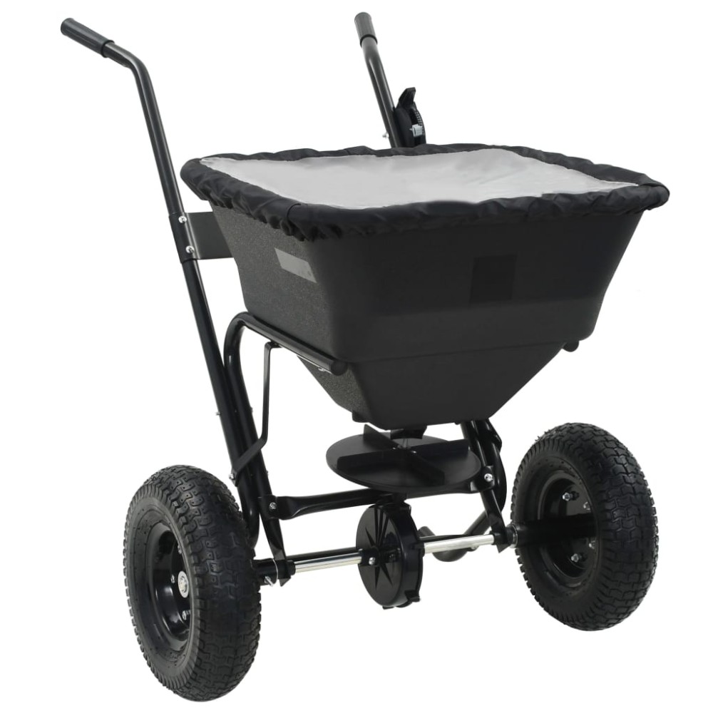 vidaXL Διανομέας Αλατιού Ώθησης 45 L 106 x 73 x 76 εκ. από PVC/Ατσάλι