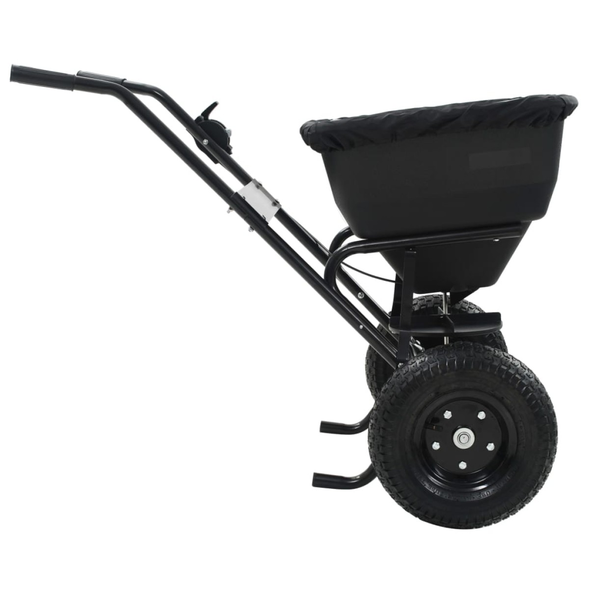 vidaXL Διανομέας Αλατιού Ώθησης 45 L 106 x 73 x 76 εκ. από PVC/Ατσάλι